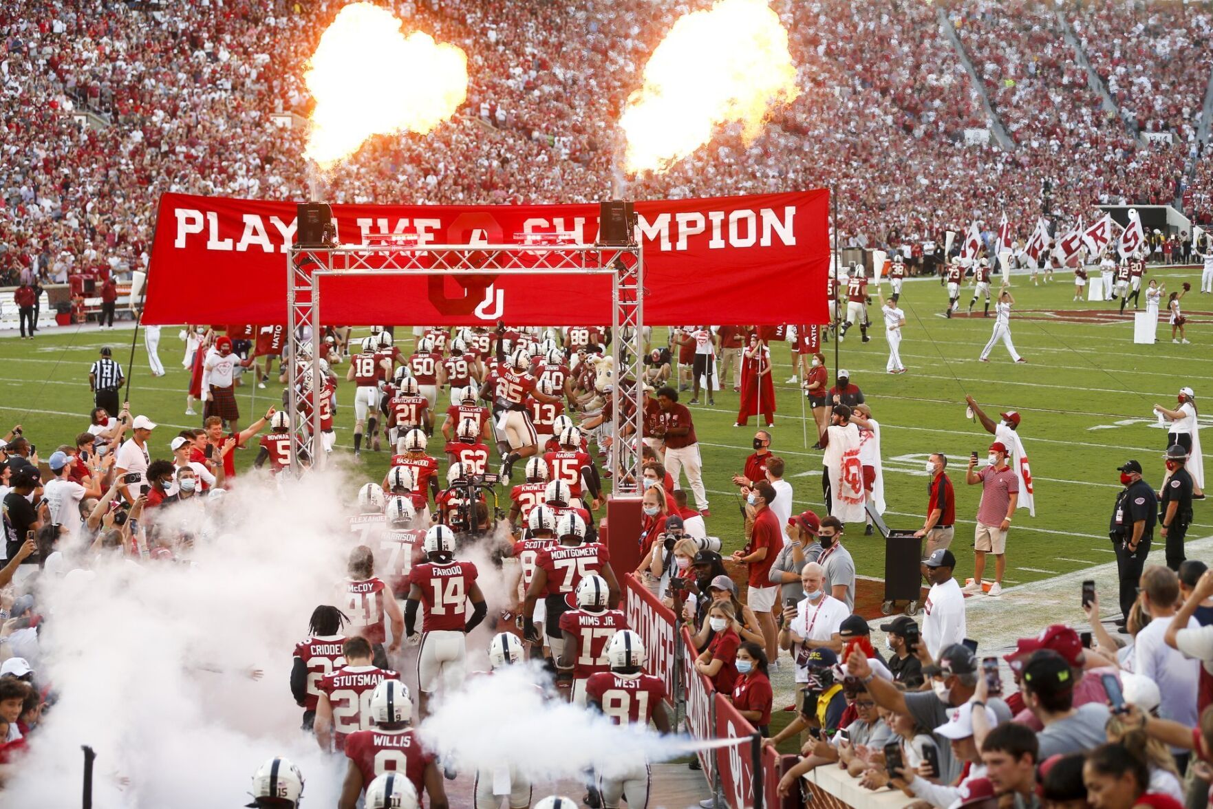 Oklahoma vs West Virginia